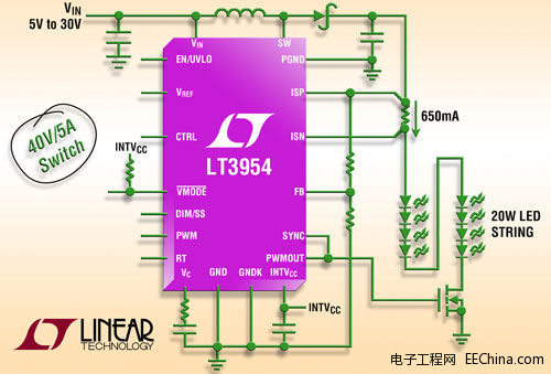 40V 恒流 / 恒压调节器