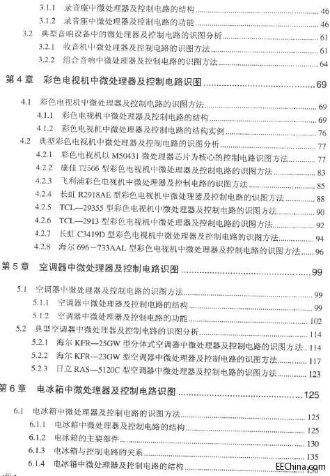微处理器及控制电路识图