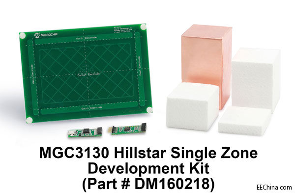 Microchip的Hillstar开发工具包令开发3D手势系统更为简单