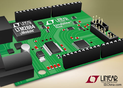凌力尔特推出 Linduino One 开发工具，加快 IC 固件开发