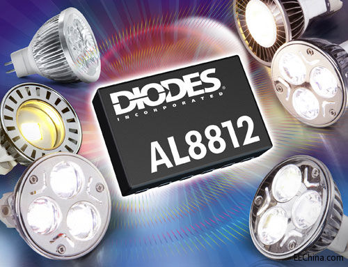 Diodes高功率因数升压LED驱动器