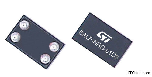 ST微型单片平衡不平衡转换器简化Bluetooth Smart设计