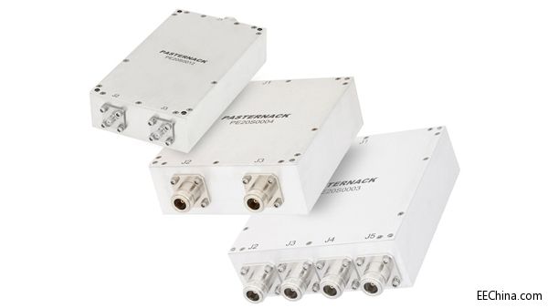 Pasternack推出工作频率高达6GHz的新型射频功率合成器