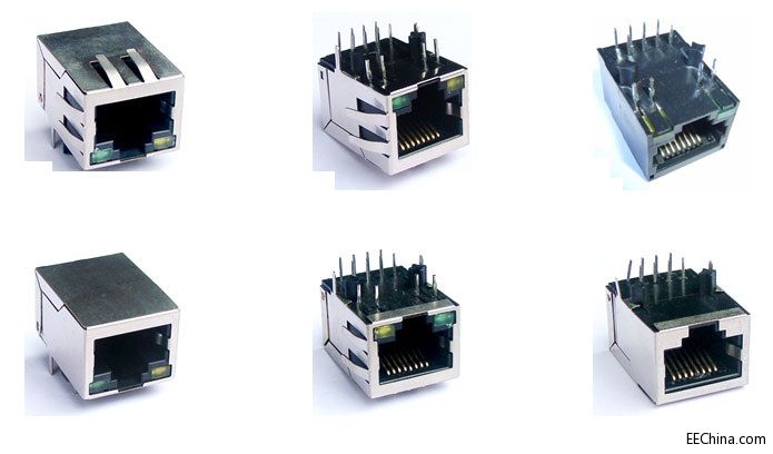 90度RJ45网口规格书