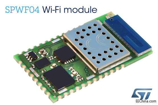 ST推出云兼容Wi-Fi？，简化并保护IoT和M2M应用 