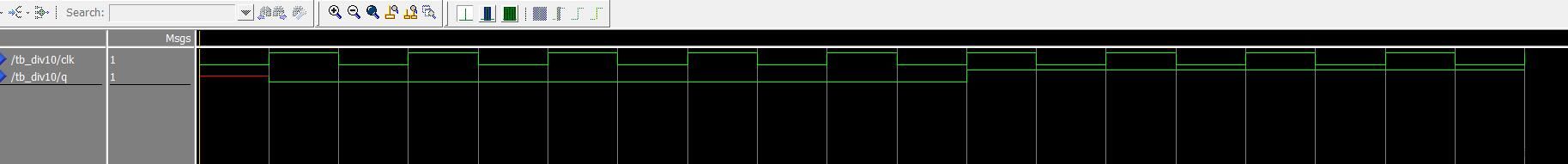 请问 我的ISE工程 生成了TESTBENCH文件 用modelsim仿真的时候 只能出来一个周期