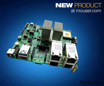 贸泽开售面向强大边缘计算应用的 NXP Layerscape LS1046A Freeway评估板