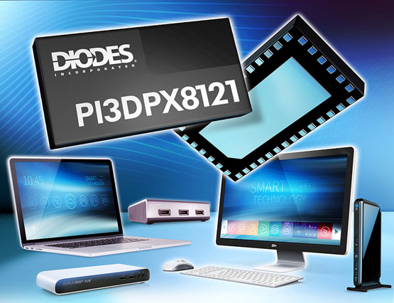 Diodes 公司推出业界首款 DisplayPort 2.0 主动开关