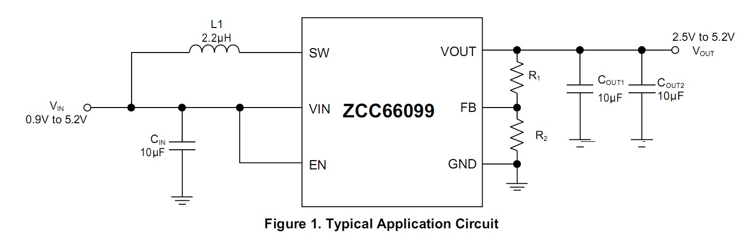 ZCC66099同步升压  替代SGM66099