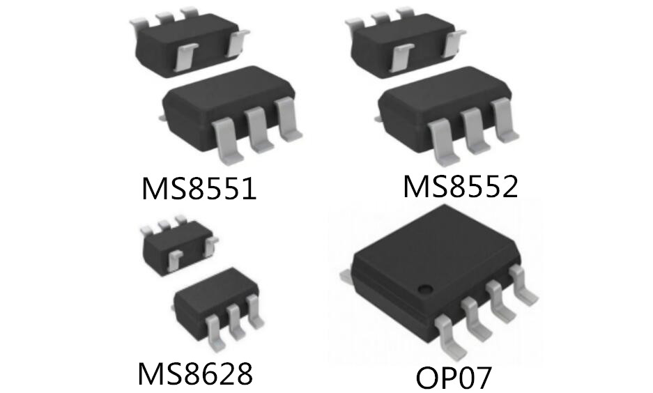 国产高精度运算放大器替换ADI的AD8551、AD8552、AD8628、OP07等型号