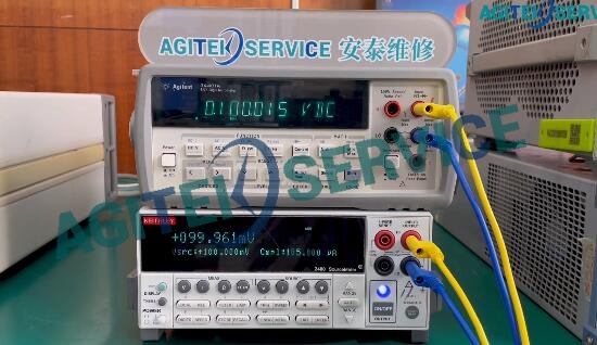 吉时利2400源表电压输出测试
