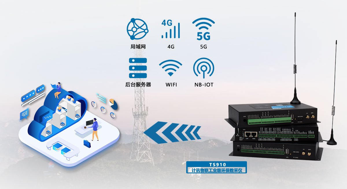 5G环保数采仪 物联网卡无线通信 实时监测 远程控制