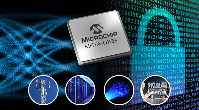 Microchip推出业界首款具备端口聚合功能的太比特级安全以太网PHY系列产品，助力企业和云端互联