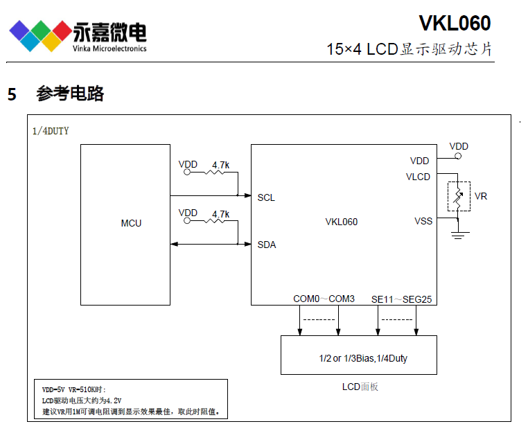 超低功耗VKL060 SSOP24 LCD液晶段码屏显示驱动IC，适用于燃气表
