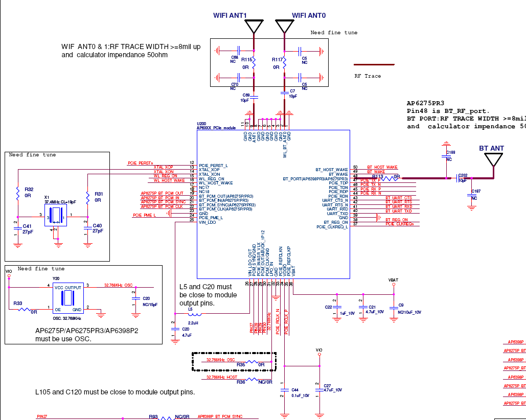 WIFI6？锳P6275系列选性参考和外围应用电路参考