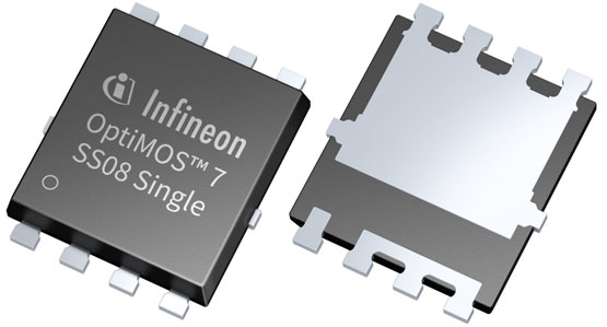 英飞凌推出面向汽车应用的新型 OptiMOS 7 40V MOSFET系列，改进导通电阻、提升开关效率和设计鲁棒性