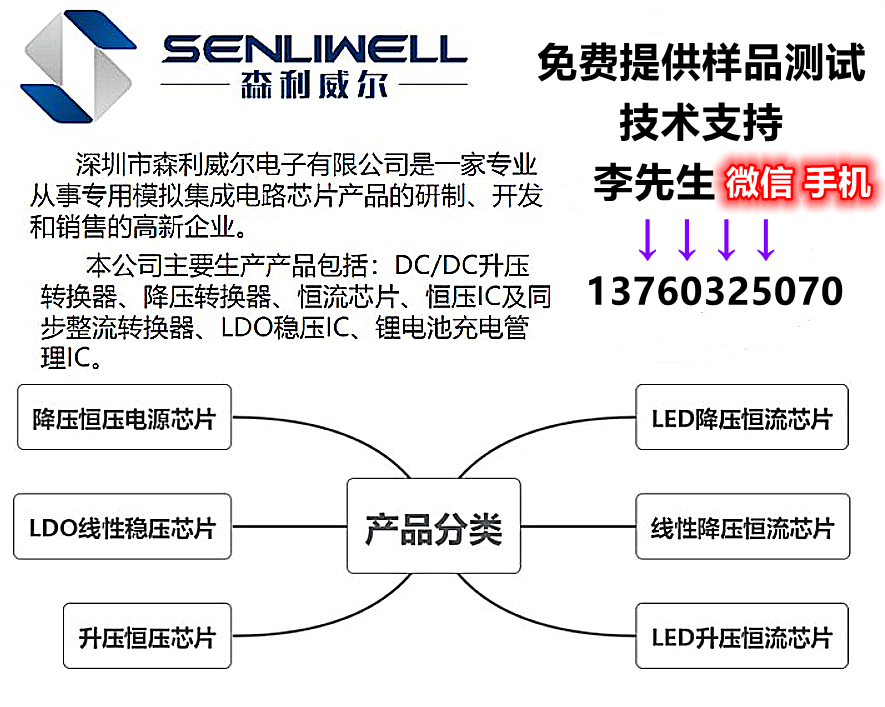 SL3037B耐压60V降压恒压电源芯片 外围元器件少 电路简单