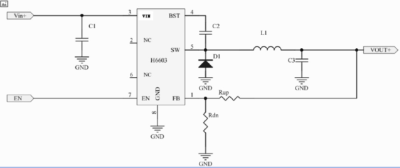 80V 72V 60V 48V 降12V 5V 3.3V 功耗低降压恒压芯片H6603
