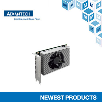 贸泽电子开售支持图像处理和边缘AI加速的 Advantech VEGA-P110 PCIe Intel Arc A370M嵌入式GPU卡
