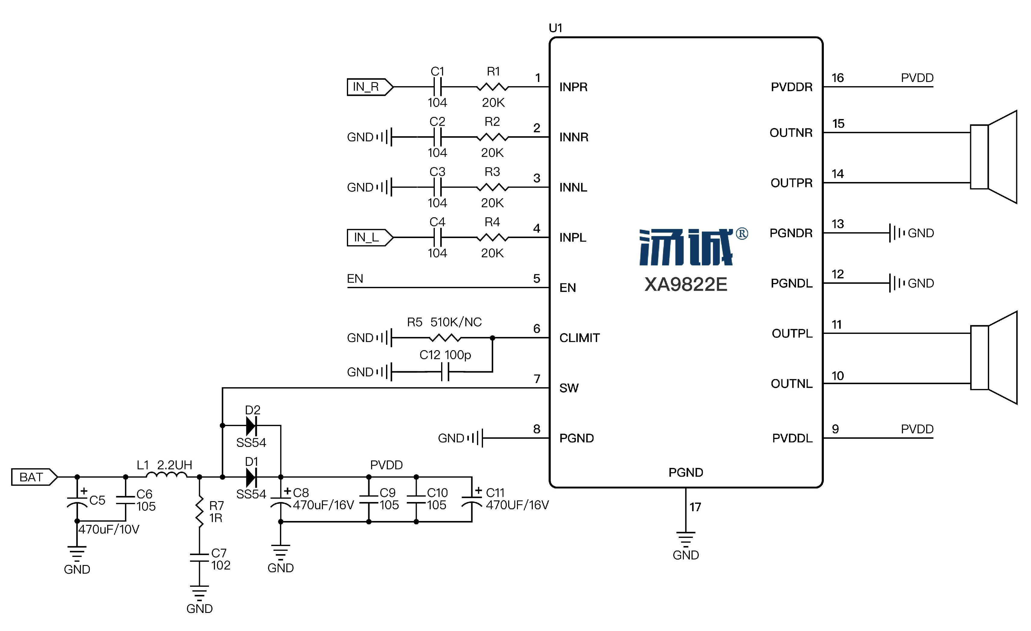 XA9822E典型应用图.png