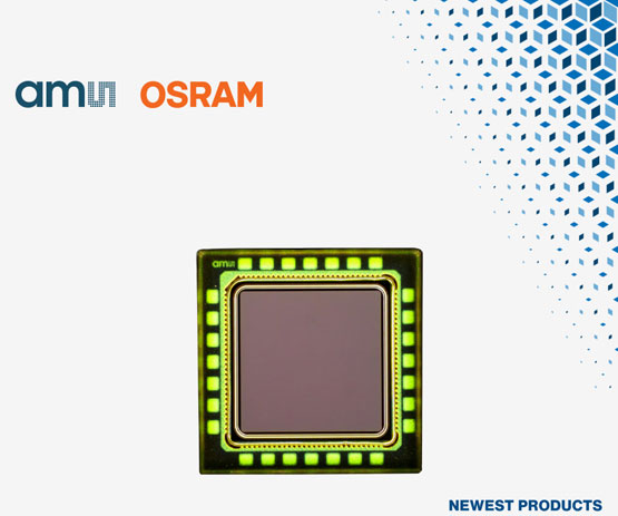 贸泽开售适用于工业、机器人和机器视觉应用的ams OSRAM Mira016 CMOS NIR图像传感器