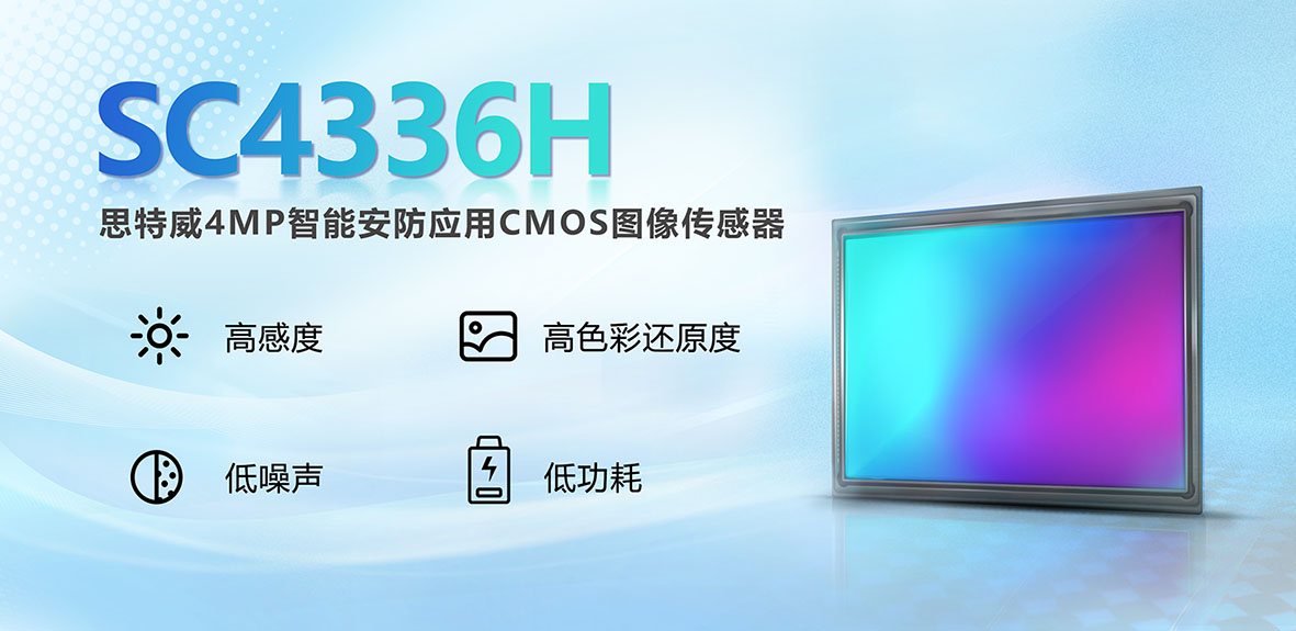 思特威推出4MP智能安防应用图像传感器升级新品SC4336H