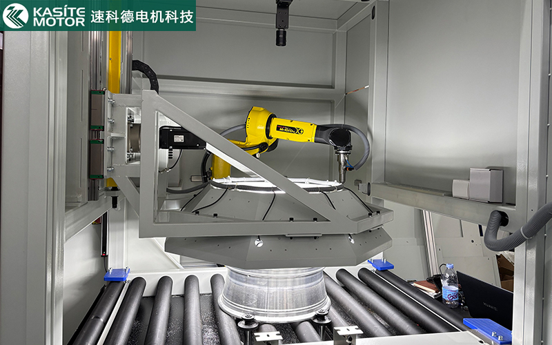 4036 DC-T-ER11浮动主轴在汽车轮毂去毛刺中的解决方案