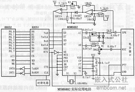 MSM6822应用电路图.gif