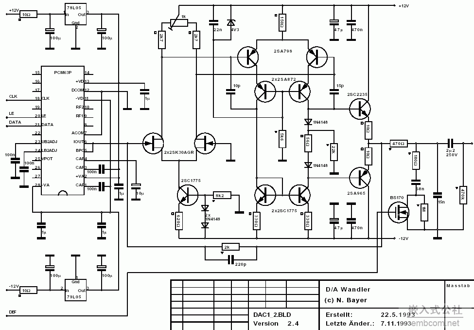 经典胆机线路图集CS8412+PCM63经典设计(模拟部分).gif