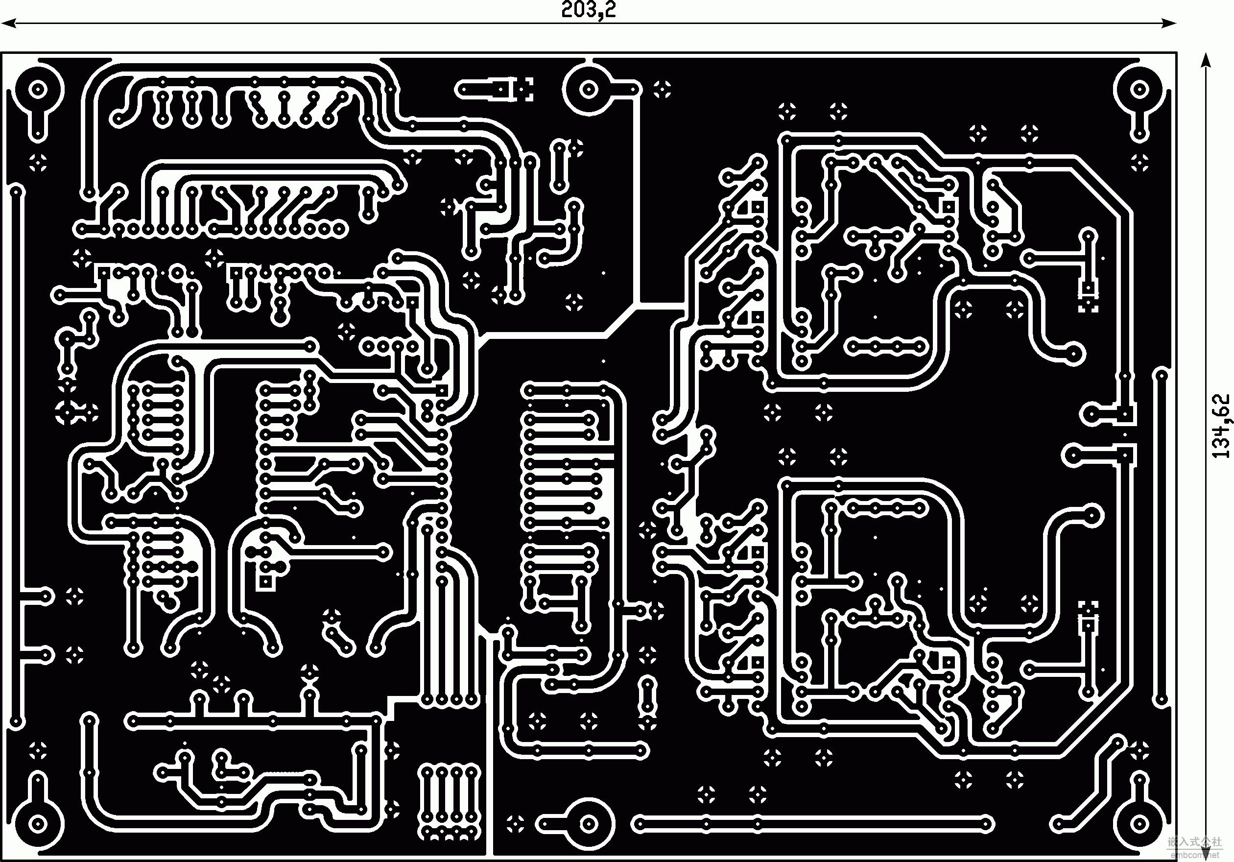 经典胆机线路图集DIR1703+PCM1738 DAC PCB.gif