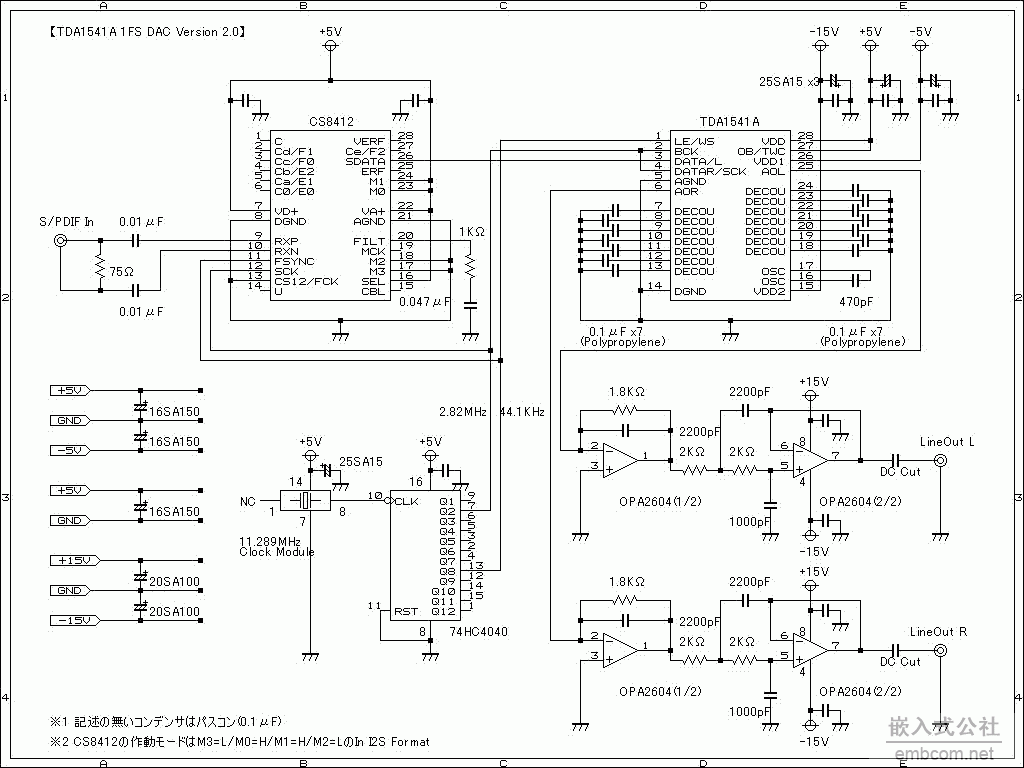 经典胆机线路图集日本TDA1541A DAC V2.GIF