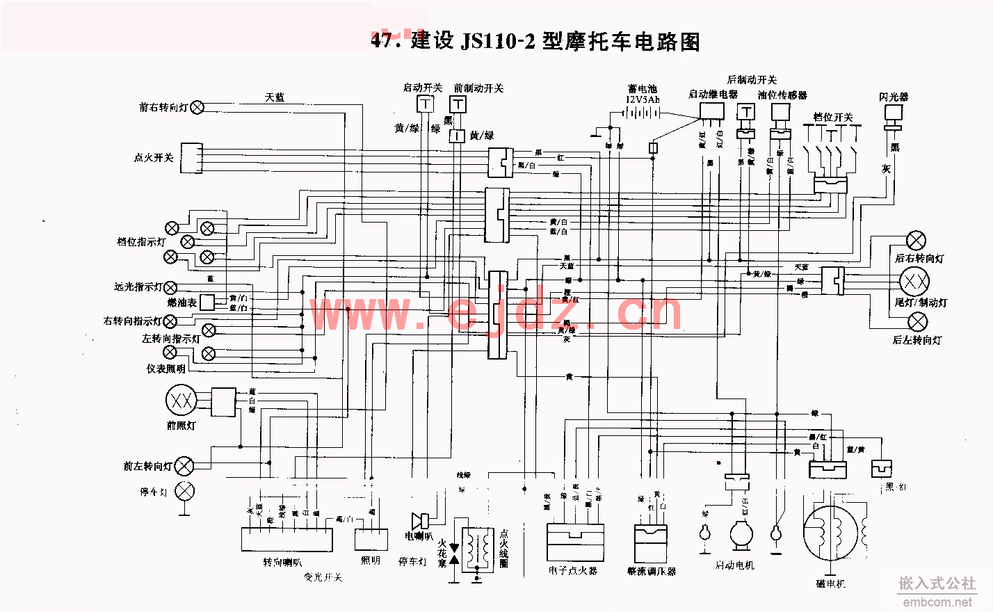 047建设JS110-2摩托车电路图.gif