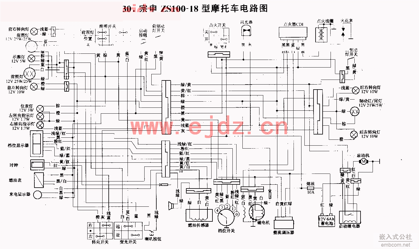 030宗申ZS100-18型摩托车电路图.gif