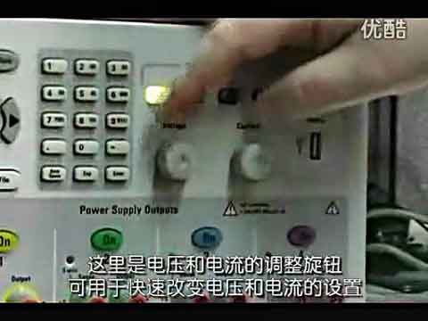 N6705操作：电流和电压的设置视频