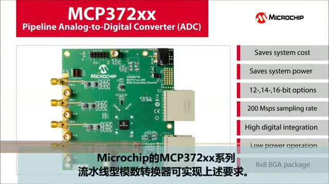 MCP372xx流水线型模数转换器视频