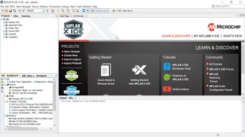 MPLAB® X IDE使用入门视频