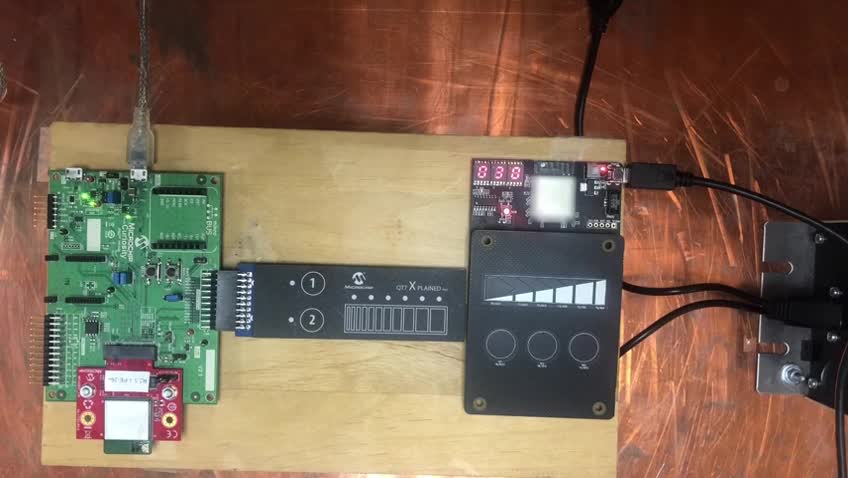 WFI32 Wi-Fi® MCU电容触摸的传导抗扰度视频