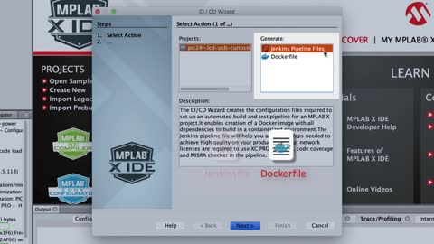MPLAB® X IDE CI/CD向导视频