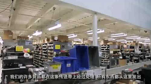 参观Mouser Electronics仓库视频