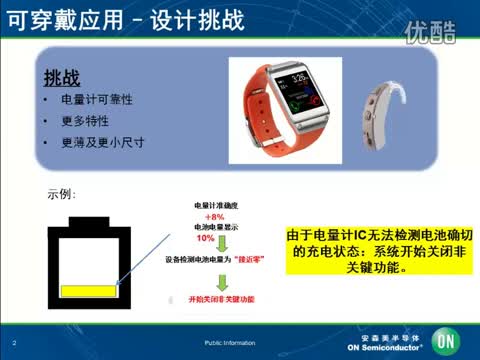 高测量精度、小占位面积的电池电量计IC用于可穿戴应用视频