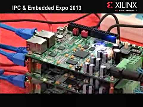 在ZedBoard上实现POWERLINK主从方案视频
