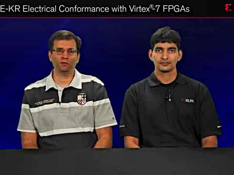 10GBASE-KR 与 Virtex&reg;-7 FPGAs 的电气一致性视频