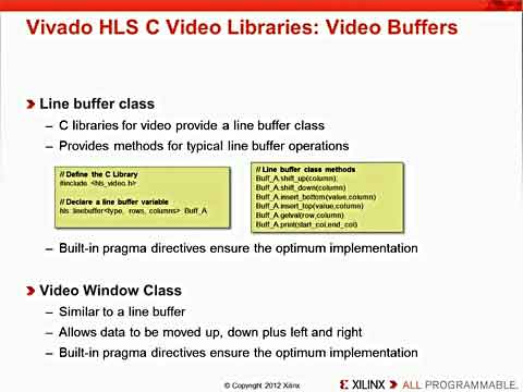 Vivado教程：在您的C, C++, System-C代码中使用Vivado HLS 软件库视频
