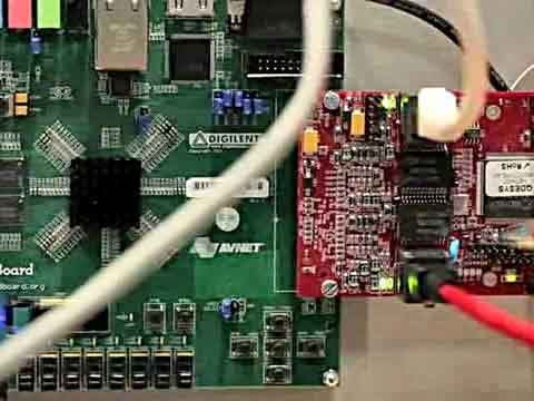 QDesys公司基于Zynq SoC 的 EtherCAT快速驱动系统视频