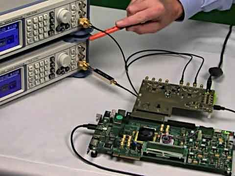 采用赛灵思Kintex-7开发板和NXP ADC1443D200的FMC演示视频视频